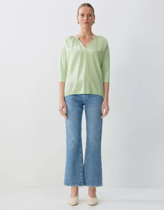 Flash Sale SOMEDAY Blusenshirt Kalista Loose Aus Material Mix
