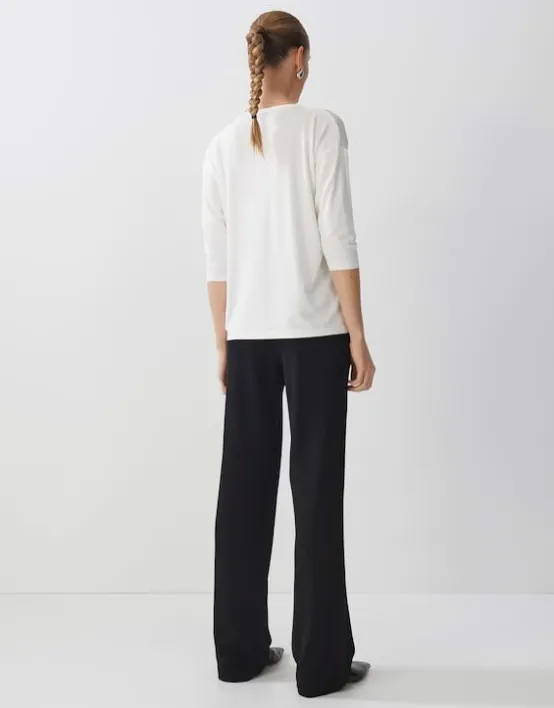 Sale SOMEDAY Blusenshirt Kalista Loose Aus Material Mix