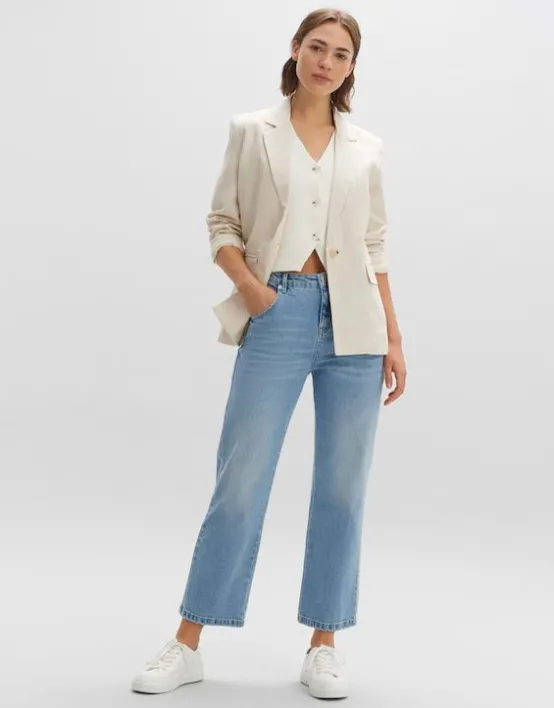 Clearance OPUS Fashion Boyfriend Jeans Lani Twist Mid Rise Aus Bci Cotton Mix