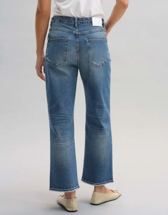 Cheap OPUS Fashion Boyfriend Jeans Lani Twist Mid Rise Aus Bci Cotton Mix