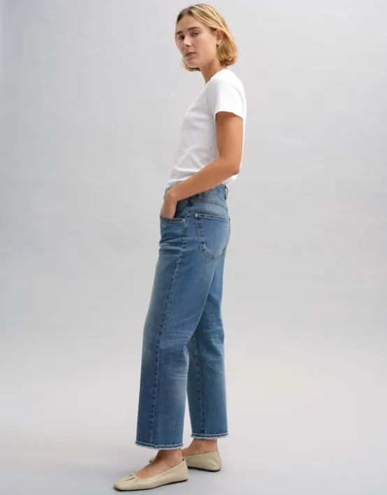 Cheap OPUS Fashion Boyfriend Jeans Lani Twist Mid Rise Aus Bci Cotton Mix