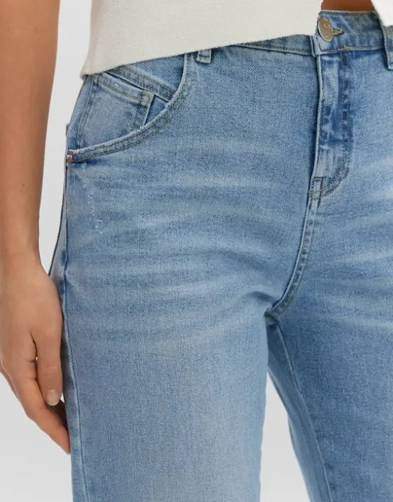 Clearance OPUS Fashion Boyfriend Jeans Lani Twist Mid Rise Aus Bci Cotton Mix