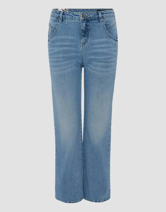 Clearance OPUS Fashion Boyfriend Jeans Lani Twist Mid Rise Aus Bci Cotton Mix