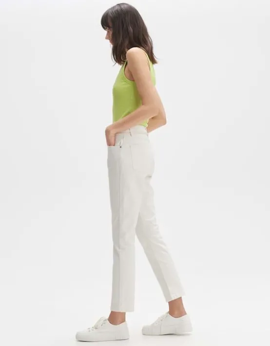 Cheap OPUS Fashion Boyfriend Jeans Louis Fresh Mid Rise Aus Stretchigem Bci Cotton Mix