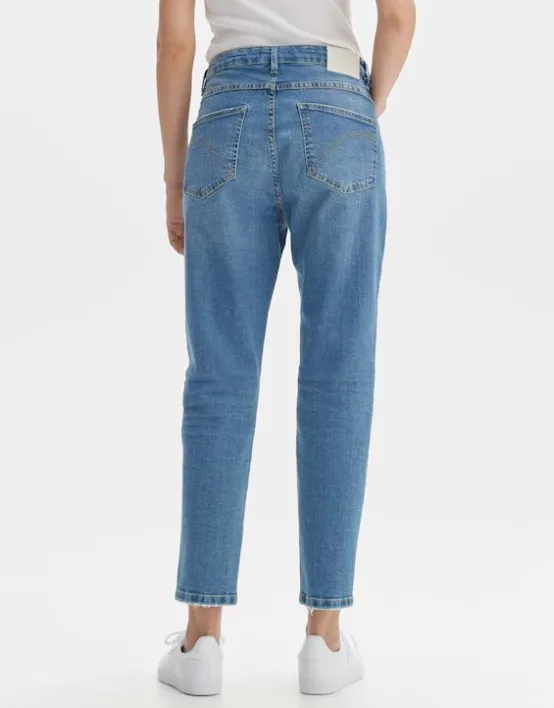 New OPUS Fashion Boyfriend Jeans Lunis Mid Rise Aus Stretchigem Bci Cotton Mix