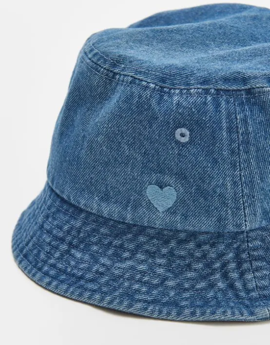 Shop OPUS Fashion Bucket Hat Adeni Wash In Denim Optik