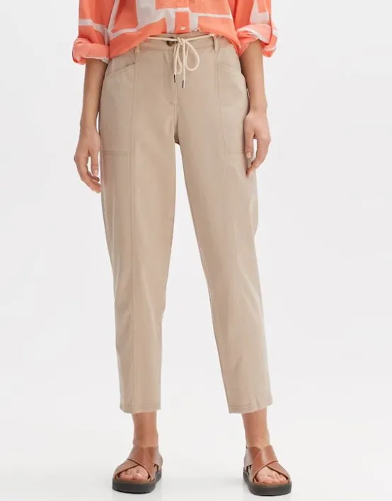 Outlet OPUS Fashion City Pants Makila Explore Relaxed Mit Cargo Details