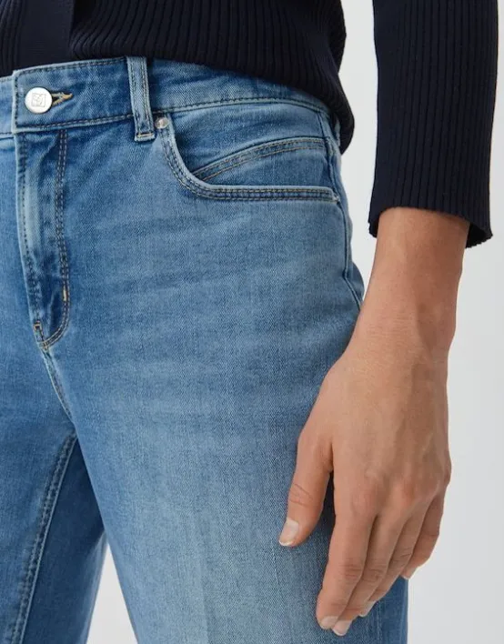 Best SOMEDAY Cropped Flared Jeans Carie Kick Flare Aus Elastischem Baumwoll Mix