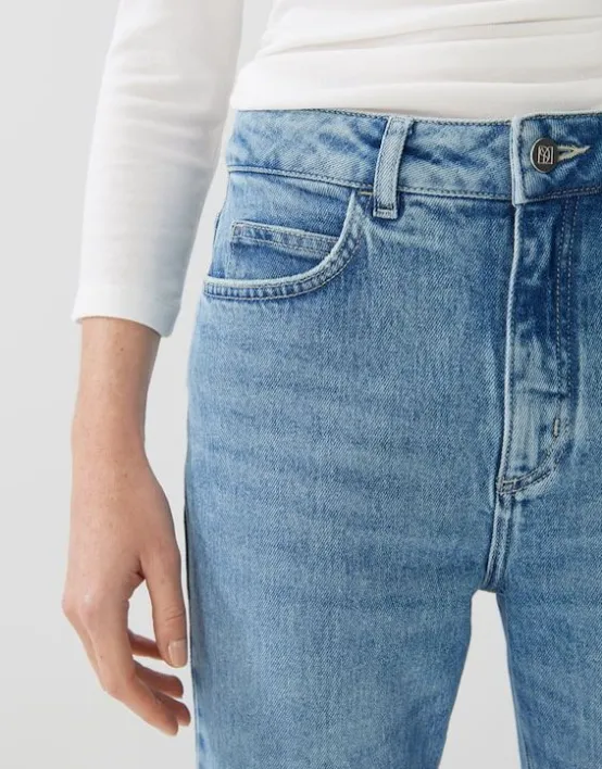 Flash Sale SOMEDAY Cropped Flared Jeans Ciflare Mid Rise Aus Bci Cotton Mix