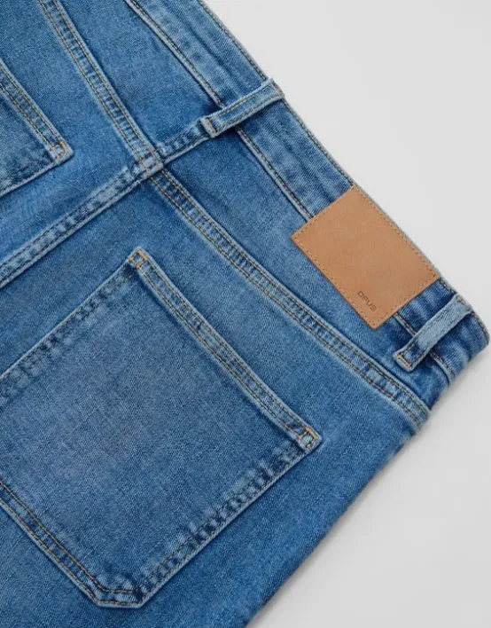 Online OPUS Fashion Kick Flared Jeans Edmea French Mid Rise Aus Bci Cotton