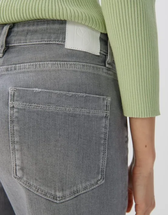 Fashion SOMEDAY Long Flared Jeans Carie Mid Rise Aus Elastischem Bci Cotton Mix