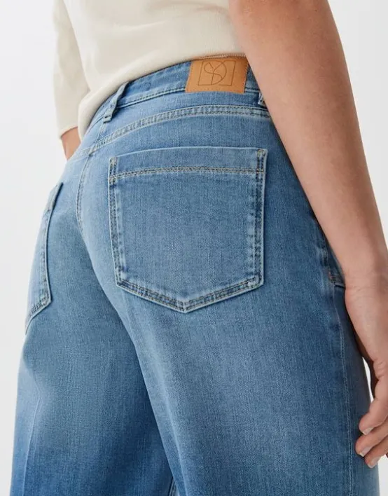 Cheap SOMEDAY Long Flared Jeans Carie Utility Mid Rise Aus Stretchigem Bci Cotton Mix