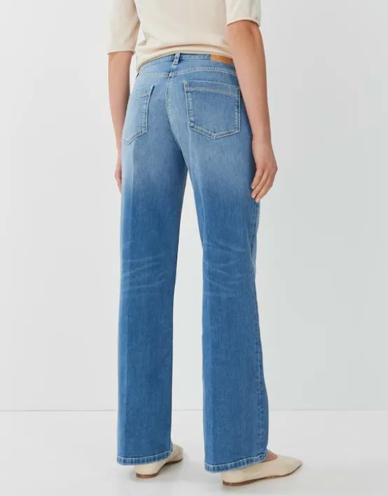 Cheap SOMEDAY Long Flared Jeans Carie Utility Mid Rise Aus Stretchigem Bci Cotton Mix