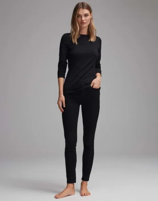 Clearance OPUS Fashion Longsleeve Smilla Slim Aus Jersey