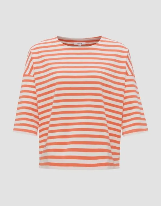 Cheap OPUS Fashion Oversize Shirt Seifen Bold Stripe Aus Bci Cotton Mix
