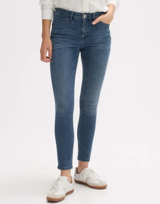 Outlet OPUS Fashion Skinny Jeans Elma Classy Low Rise Mit Stretch-Anteil