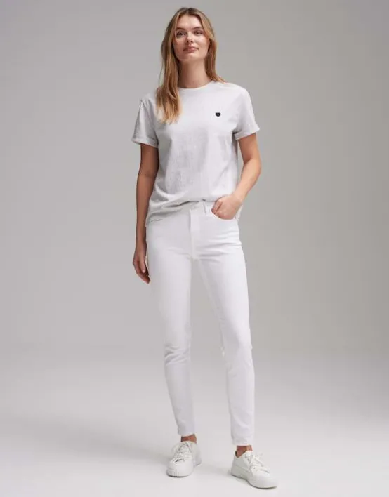 Best Sale OPUS Fashion Skinny Jeans Elma Clear Low Rise Aus Stretchigem Bci Cotton Mix