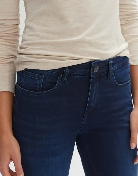 Store OPUS Fashion Skinny Jeans Elma Midnight Mid Rise Aus Stretchigem Baumwoll Mix