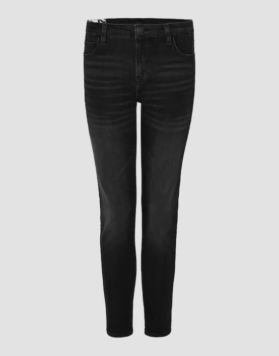 Outlet OPUS Fashion Slim Jeans Evita Dark Mid Rise Aus Stretchigem Bci Cotton Mix