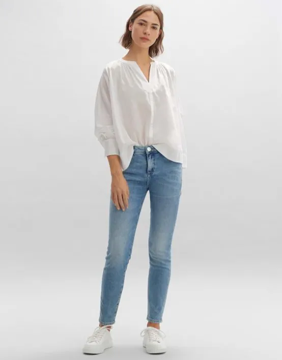 Hot OPUS Fashion Slim Jeans Evita Mid Rise Aus Stretchigem Bci Cotton Mix