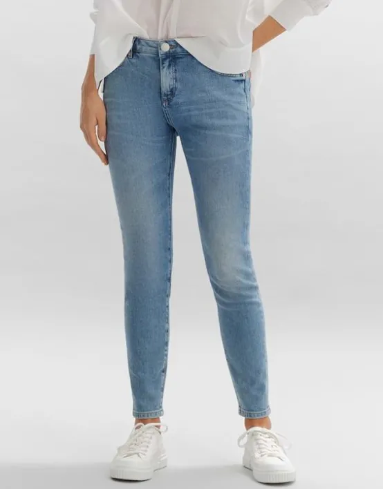 Hot OPUS Fashion Slim Jeans Evita Mid Rise Aus Stretchigem Bci Cotton Mix