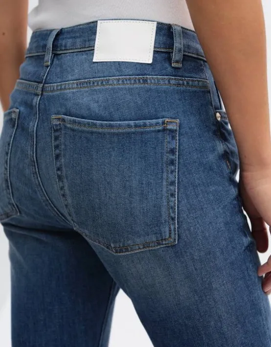Clearance OPUS Fashion Slim Jeans Evita Mid Rise Aus Stretchigem Bci Cotton Mix