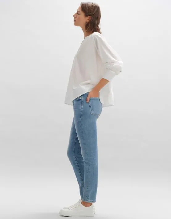Hot OPUS Fashion Slim Jeans Evita Mid Rise Aus Stretchigem Bci Cotton Mix