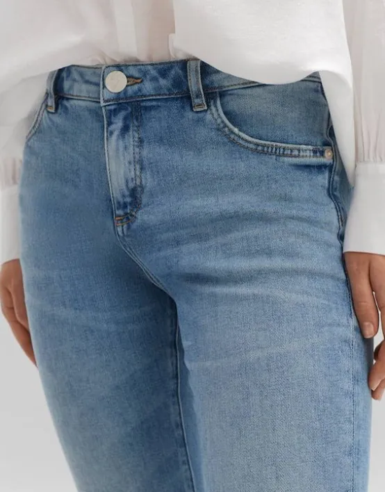 Hot OPUS Fashion Slim Jeans Evita Mid Rise Aus Stretchigem Bci Cotton Mix