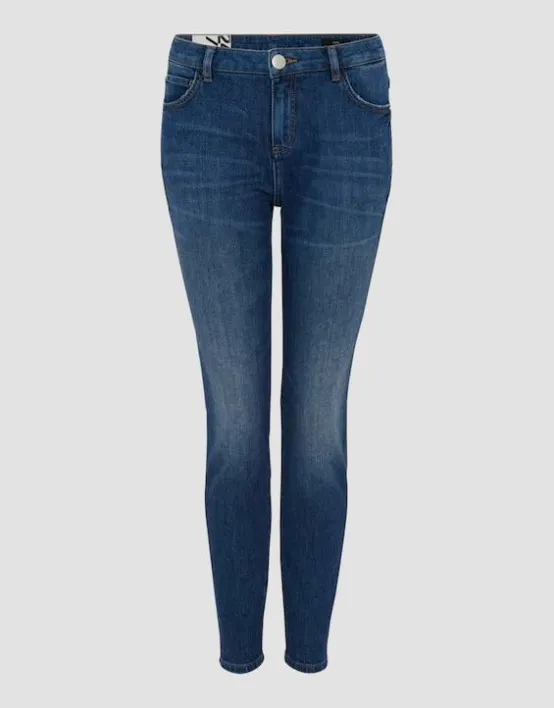 Clearance OPUS Fashion Slim Jeans Evita Mid Rise Aus Stretchigem Bci Cotton Mix