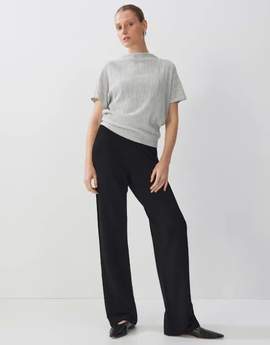 Sale SOMEDAY Strukturiertes Shirt Kilia Loose Mit Stehkragen