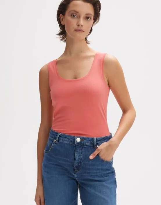 Best Sale OPUS Fashion Tanktop Imilia Slim Aus Bci Cotton Mix