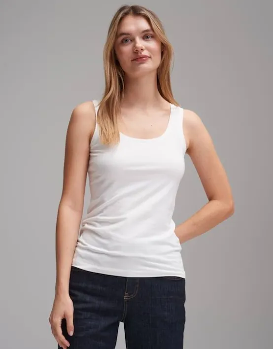 Fashion OPUS Fashion Tanktop Imilia Slim Aus Bci Cotton Mix