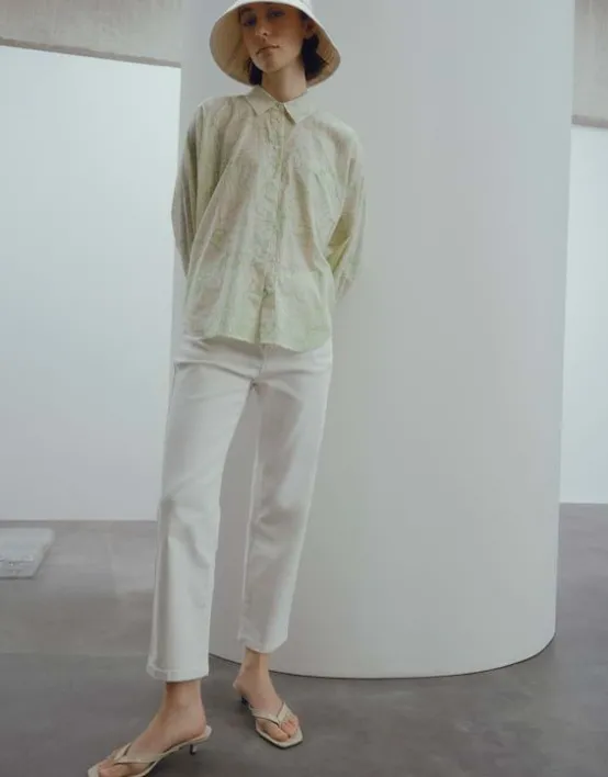 New SOMEDAY Verkcrzte Relaxed Jeans Corah Aus Stretchigem Baumwoll Mix