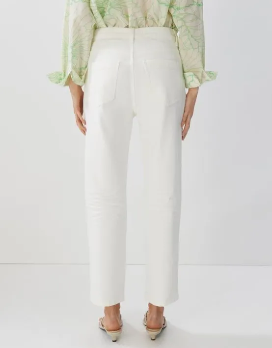 New SOMEDAY Verkcrzte Relaxed Jeans Corah Aus Stretchigem Baumwoll Mix