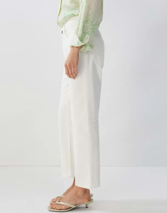 New SOMEDAY Verkcrzte Relaxed Jeans Corah Aus Stretchigem Baumwoll Mix