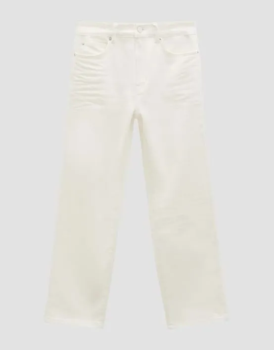 New SOMEDAY Verkcrzte Relaxed Jeans Corah Aus Stretchigem Baumwoll Mix