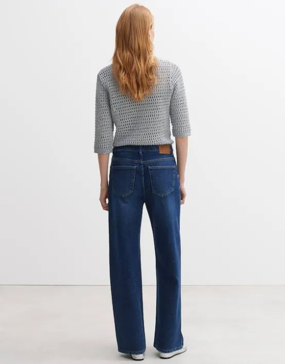 Hot OPUS Fashion Wide Leg Jeans Marli High Rise Aus Stretchigem Bci Cotton Mix